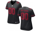 Women's San Francisco 49ers Nike Black Custom Game Jersey