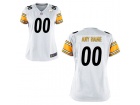 Women's Pittsburgh Steelers Nike White Custom Game Jersey