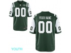 Nike New York Jets Custom Youth Green Game Jersey