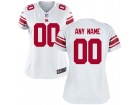 Women's New York Giants Nike White Custom Game Jersey