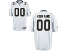 Men's New Orleans Saints Nike White Custom Game Jersey