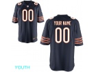 Youth Chicago Bears Nike Navy Custom Game Jersey