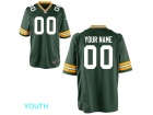 Youth Green Bay Packers Nike Green Custom Game Jersey