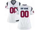 Women's Houston Texans Nike White Custom Game Jersey