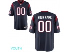 Youth Houston Texans Nike Navy Custom Game Jersey