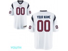 Youth Houston Texans Nike White Custom Game Jersey