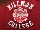 Hillman College #9 Dwayne Wayne Red 9 Patch Movie Basketball Jersey