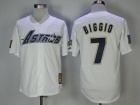 Houston Astros #7 Craig Biggio White 1981 Turn Back Throwback Jersey