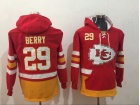 Kansas City Chiefs #29 Eric Berry Red Pullover Football Hoodies