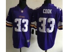 Minnesota Vikings #33 Dalvin Cook Purple Men's Vapor Untouchable Limited Jersey