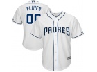 Men's San Diego Padres Majestic White 2017 Cool Base Custom Stitched Name Number Jersey