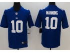 New York Giants #10 Eli Maning Blue Men's Vapor Untouchable Limited Jersey