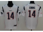 New England Patriots #14 Brandin Cooks White Men's Vapor Untouchable Limited Jersey