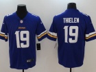 Minnesota Vikings #19 Adam Thielen Purple Men's Vapor Untouchable Limited Jersey