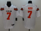 Cleveland Browns #7 DeShone Kizer White Men's Vapor Untouchable Limited Jersey