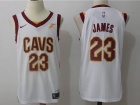 Cleveland Cavaliers #23 LeBron James White 2018 New Season Baskeball Jerseys