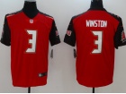 Tampa Bay Buccaneers #3 Jameis Winston Red Vapor Untouchable Limited Football Jersey