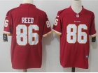 Washington Redskins #86 Jordan Reed Red Vapor Untouchable Limited Football Jersey