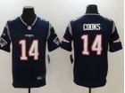 New England Patriots #14 Brandin Cooks Blue Men's Vapor Untouchable Limited Jersey