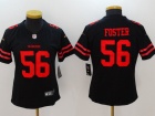 San Francisco 49ers #56 Reuben Foster Black Women Vapor Untouchable Limited Jersey