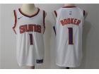 Nike Phoenix Suns #1 Devin Booker White Basketball Jersey