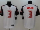 Tampa Bay Buccaneers #3 Jameis Winston White Vapor Untouchable Limited Football Jersey