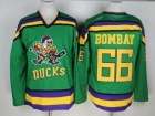 Anaheim Mighty Ducks #66 Gordon Bomba Green Movie Hockey Jersey