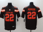 Cleveland Browns #22 Jabrill Peppers Brown Men's Vapor Untouchable Limited Jersey