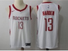 Nike Houston Rockets #13 James Harden  White Basketball Jersey