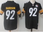 Pittsburgh Steelers #92 James Harrison Black Men's Vapor Untouchable Limited Jersey