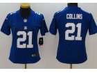 New York Giants #21 Landon Collins Blue Women Vapor Untouchable Limited Jersey