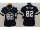 Dallas Cowboys #82 Jason Witten Blue Women Vapor Untouchable Limited Jersey