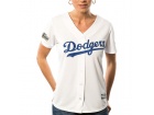 Women's Los Angeles Dodgers Majestic White 2017 Postseason Cool Base Custom Jersey