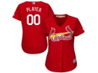 Women's St. Louis Cardinals Majestic Scarlet Cool Base Alternate Jersey