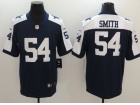 Dallas Cowboys #54 Jaylon Smith Blue Thanksgiving Men's Vapor Untouchable Limited Jersey