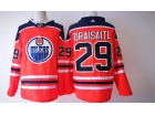 2017 New Edmonton Oilers #29 Leon Draisaitl Orange Hockey Jersey