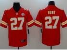 Kansas City Chiefs #27 Kareem Hunt Red Men's Vapor Untouchable Limited Jersey