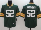 Green Bay Packers #52 Clay Matthews Green Vapor Untouchable Limited Jersey