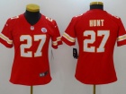 Kansas City Chiefs #27 Kareem Hunt Red Women Vapor Untouchable Limited Jersey