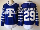 2017 New Toronto Maple Leafs #29 William Nylander Blue Throwback Hockey Jersey