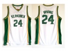 St. Patrick #24 Kyrie Irving White High School Basketball Jersey