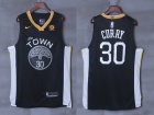 2017 Nike Golden State Warriors #30 Stephen Curry Black Mens Basketball Jersey