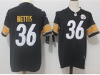 Pittsburgh Steelers #36 Jerome Bettis Black Men's Vapor Untouchable Limited Jersey