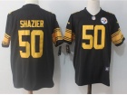 Pittsburgh Steelers #50 Ryan Shazier Black Color Rush Limited Jersey