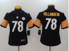 Pittsburgh Steelers #78 Alejandro Villanueva Black Women Vapor Untouchable Limited Jersey