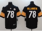 Pittsburgh Steelers #78 Alejandro Villanueva Black Men's Vapor Untouchable Limited Jersey