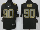 Pittsburgh Steelers #90 T.J. Watt Black Impact Limited Football Jerseys