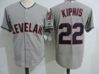 Cleveland Indians #22 Jason Kipnis Grey Cool Base Jersey