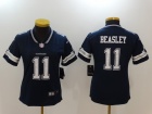 Womens Dallas Cowboys #11 Cole Beasley Blue Vapor Untouchable Limited Jersey