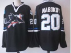 2017 Adidas San Jose Sharks #20 Evgeni Nabokov Black Hockey Jersey